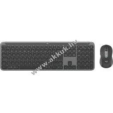 Logitech MK950 Signature Combo vezet�k n�lk�li billenty�zet-eg�r szett grafit DE optikai 4000dpi