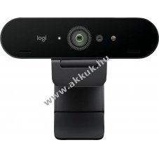 Logitech BRIO 4K webkamera 4K30fps 1080p60 USB-C grafit lev�laszthat� takar�