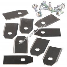 9db/csomag rozsdamentes ac�l peng�k 3,5cm 1,7cm 0,7mm Gardena, Husqvarna kompatibilis