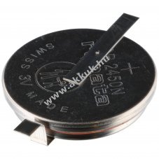 Helyettes�t� elem CR2450SM 3V 500mAh 24,5x5mm Z form�j� forrf�llel l�tium