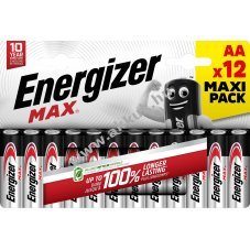 Energizer Max AA Mignon ceruza LR06 1.5V 12db/csomag hagyom�nyos elem Alkaline