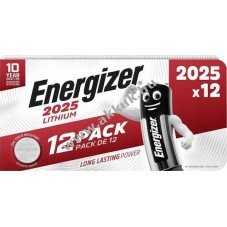 Energizer CR2025 3V gombelem 12db/csomag Lithium