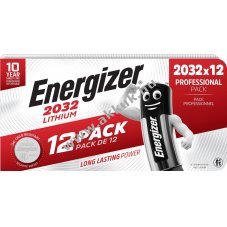 Energizer CR2032 3V 12db/csomag gombelem Lithium
