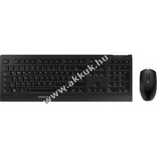 Cherry B.Unlimited 3.0 vezet�k n�lk�li billenty�zet-eg�r szett DE 2,4GHz optikai 1000/2000dpi fekete