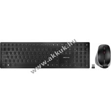 Cherry DW 9500 Slim vezet�k n�lk�li billenty�zet-eg�r szett DE Bluetooth 2400dpi akku