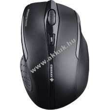 CHERRY MW 3000 vezet�k n�lk�li jobbkezes optikai eg�r 1750 dpi 6 gomb Nano-USB fekete