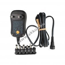 Heitech univerz�lis t�pegys�g 3V-12V 1000mA 12W 6 adaptercsatlakoz�