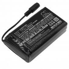 Helyettes�t� f�thet� ruh�zat akku 12V 6000mAh 66.6Wh K-BAT-Li-12VOLT-6.0A Li-po