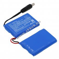 Helyettes�t� f�thet� ruh�zat akku K-BAT-7.4VOLT-3.0A 7.4V 3000mAh 22.2Wh