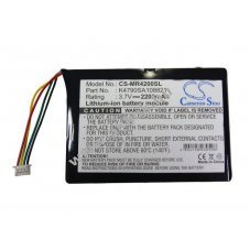 Helyettes�t� gps akku Maestro 4200 K4790SA108821 2200mAh 8.14Wh