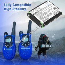 Helyettes�t� ad�vev� akku Motorola TalkAbout T4800/4002A AA 3.6V 1500mAh 1db/csomag NiMH 5.4Wh
