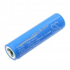 Helyettes�t� zsebl�mpa akku Baton Pro ORB-186C30 3400mAh 12.24Wh