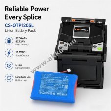 Helyettes�t� m�r�m�szer akku PFS-120/FTS-120 5200mAh 57.72Wh