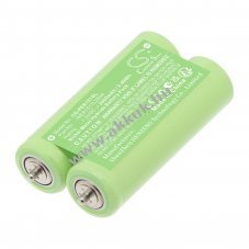 Helyettes�t� borotva akku Braun 1.2V 2000mAh Panasonic ER-1510 WER1511L2508 2db/csomag 2.4Wh