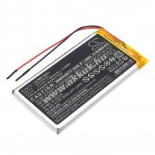 Helyettes�t� gps akku navig�tor TND-70 MLP604582 3500mAh 12.95Wh