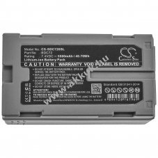 Helyettes�t� m�r�m�szer akku 3D Layout Navigator LN-150 BDC72 5500mAh/40.7Wh