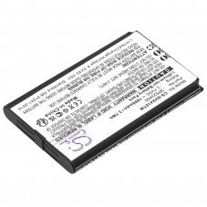 Helyettes�t� ad�vev� akku 1410 / SP523450 1000mAh 3.7Wh