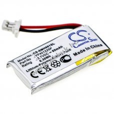 Helyettes�t� vezet�k n�lk�li akku headset SC-HR01/YP401225P 80mAh 0.3Wh