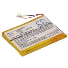 Helyettes�t� m�dialej�tsz� akku YP-K5 503040 600mAh 2.22Wh