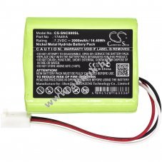 Helyettes�t� m�r�m�szer akku 17A49 A 2000mAh 14.4Wh