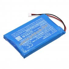 Helyettes�t� biztons�gi kamera akku TX-28 Monitor HHS405060 1100mAh 8.14Wh