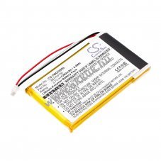 Helyettes�t� gps akku navig�tor Go 7000 360103150 1200mAh 4.44Wh