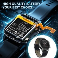 Helyettes�t� okos�ra akku C2 SP502626SF 400mAh 1.54Wh