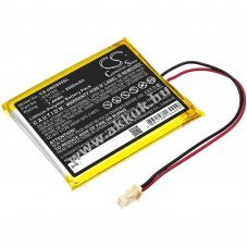 Helyettes�t� biztons�gi kamera akku Guardian G955 634169 2000mAh 7.4Wh