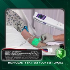Helyettes�t� orvosi eszk�z akku Accuvein AV500 Illuminator 110-00003 3400mAh 12.58Wh