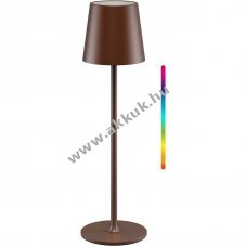 Goobay vezet�k n�lk�li LED asztali l�mpa M 38cm RGBW r�zsz�n� �rint�vez�rl�s 3W 140lm IP44 3000K