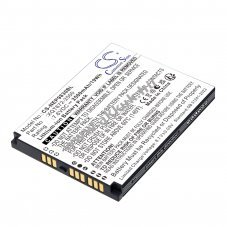 Helyettes�t� akku NEWPOS 9830 / XQT672-2500 2500mAh 19Wh
