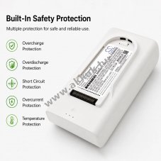 Helyettes�t� porsz�v� akku Roborock H60 Hub PF061ULK 2500mAh 54Wh
