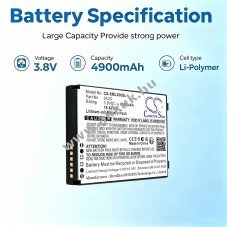 Helyettes�t� Sunmi L2K/JKJG 4900mAh 18.62Wh