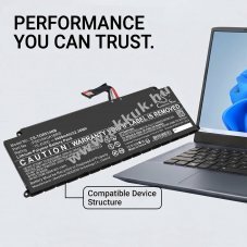 Helyettes�t� laptop akku Toshiba Dynabook 4icp5/63/71 PS0104UA1BRS 3540mAh 54.52Wh Li-ion