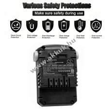 Helyettes�t� f�ny�r� akku Briggs & Stratton 775iS 111-9639 2500mAh/27Wh 10.8V