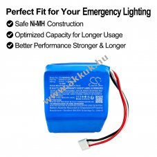 Helyettes�t� v�szvil�g�t�s akku MICA ML-600 BGMICA-32D 2150mAh 12.9Wh