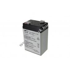 Eredeti akku 074080 (kor�bban 074051) Eisemann HSE7LED k�zil�mpa 6V 4000mAh Pb