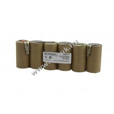 Helyettes�t� akku Ansmann Handscheinwerfer ASN15HD 7,2V 3000mAh 4,8mm Faston NiMH