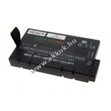 Helyettes�t� akku AKKUmed 11,1V 6600mAh Philips 989803194541, 453564509341 Li-Ion