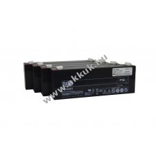 Helyettes�t� akku AKKUmed Guldmann Samson/Samson III/GL2/GL3 12V 2300mAh �lom