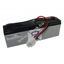 Eredeti Schiller Defigard 4000 DG4000 Typ 614186 12V 2300mAh akku AGM �lom