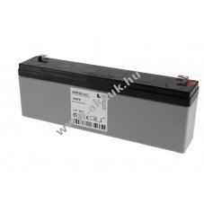 Helyettes�t� akku AKKUmed 12V 2200mAh P7020 Hanau Med (Heraeus Med) Medap Sekretsauger �lom
