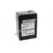 Helyettes�t� akku AKKUmed Kirsch MED-100 MED-520 6V 4500mAh �lomsavas