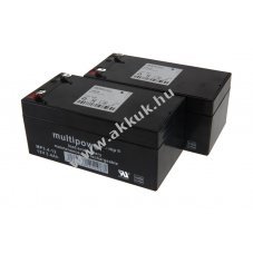 Helyettes�t� akku AKKUmed 12V 3400mAh Str�ssle DT100 4,8mm Faston 134x69x60(66)mm Pb