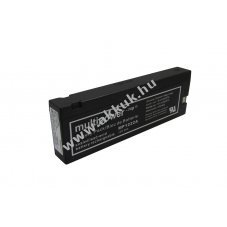 Helyettes�t� akku AKKUmed 12V 2000mAh Nihon Kohden ECG84xx ECG882x ECG8830 LCT1920ANK X041A �lom