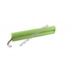 Eredeti Kern MCC250K100M KSB MBC-A08 lapos 7,2V 2000mAh akku NiMH