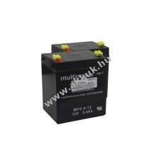 Helyettes�t� akku AKKUmed 12V 5400mAh V�lker S582 S962-2 DA02 4,8mm Faston Pb