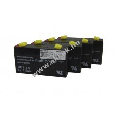 Helyettes�t� akku AKKUmed Likamed Novo X550 6V 1200mAh �lomsavas