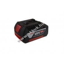 Eredeti akku Bosch 1600A002U5 2607337070 18V 5000mAh Li-Ion