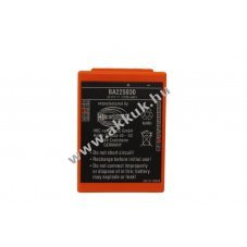 Eredeti HBC r�di�s t�vvez�rl� FUB5AA BA225030 BA225000 BA225031 6V 2,1Ah akku NiMH